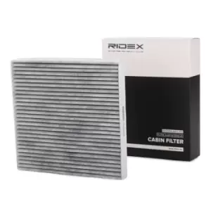 Image of RIDEX Pollen filter FIAT,PEUGEOT,CITROEN 424I0375 1613733080,6447YC,6447YCS1 6479C9,6479C9S1,0006001073266,71773190,71776016,77364063,77364063S1