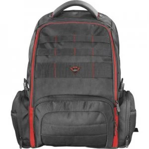 Image of Trust Laptop backpack GXT 1250 Hunter Suitable for up to: 43,9cm (17,3) Red, Black