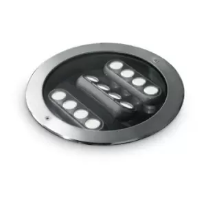 Image of Ideal Lux LED Outdoor Recessed Floor & Decking Steel IP67, 3000K