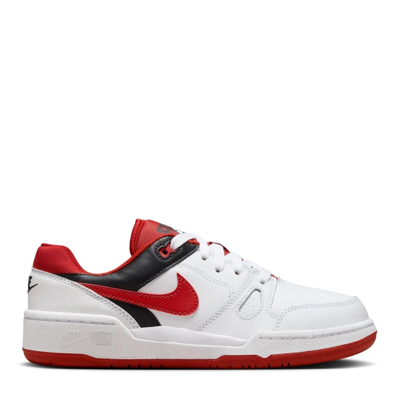 Image of Nike Full Force Shoes Juniors White/Red male 5 (38)