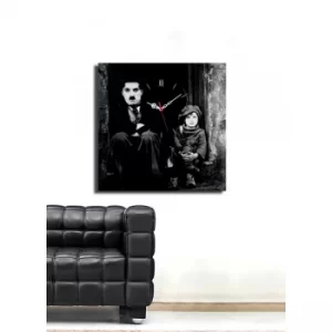 Image of 4545CS-14 Multicolor Decorative Canvas Wall Clock