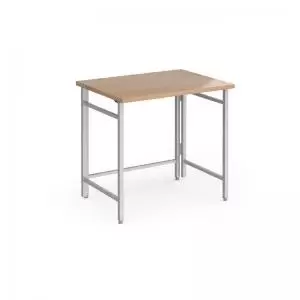 Image of Fuji home office workstation 800mm x 600mm with folding legs