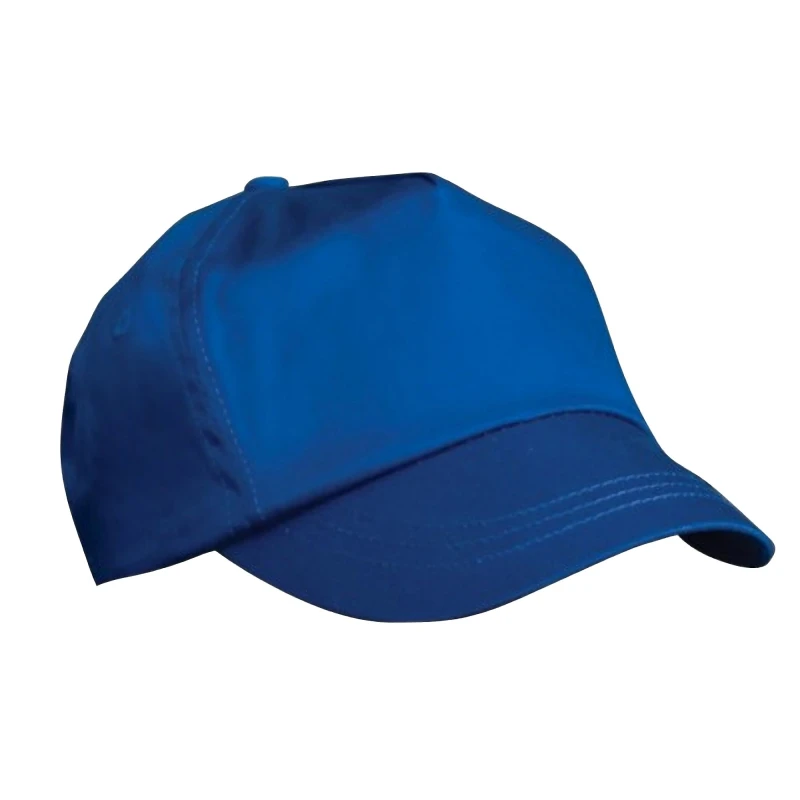 Image of Result Plain Basebll Cap in Royal Royal Unisex One Size