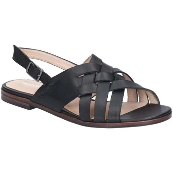 Image of Hush puppies Riley Womens Slingback Sandals womens Sandals in Black,5,6,7,8