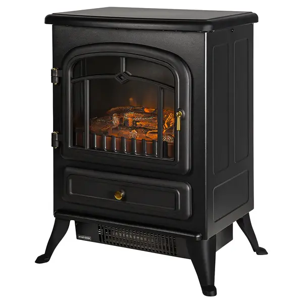 Image of Russell Hobbs RHEFSTV1002B 1.8KW Electric Fire Stove Heater