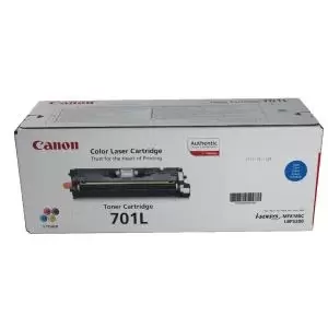 Image of Canon 701LC Cyan Toner Cartridge 9290A003 CO25825