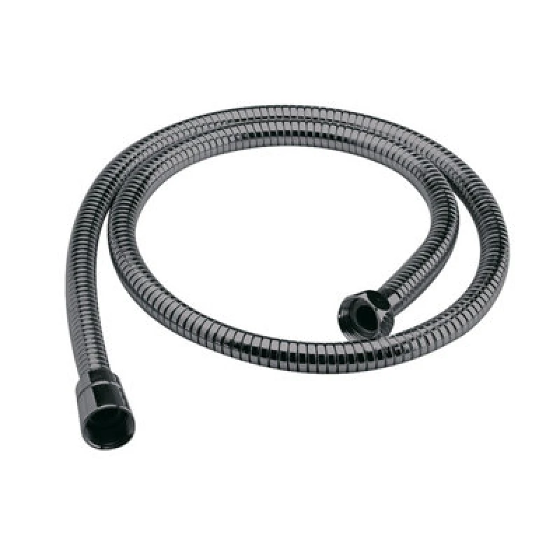 Image of Balterley Shower Hose Flex Brushed Pewter 1.5m Silver