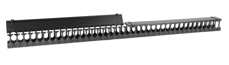 Image of Lanview LVR252386 rack accessory Cable management panel