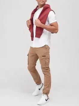 Image of Superdry Cargo Trouser, Olive, Size 36, Men