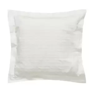 Image of Sanderson Hampton Trellis Square Oxford Pillowcase, White