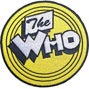 Image of The Who - Yellow Circle Standard Patch