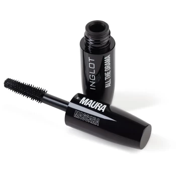 Image of Inglot X Maura All The Drama Mascara Black