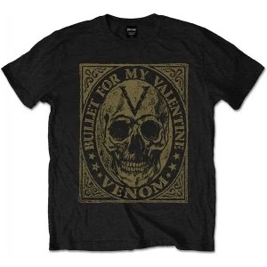 Image of Bullet For My Valentine - Venom Skull Mens Medium T-Shirt - Black