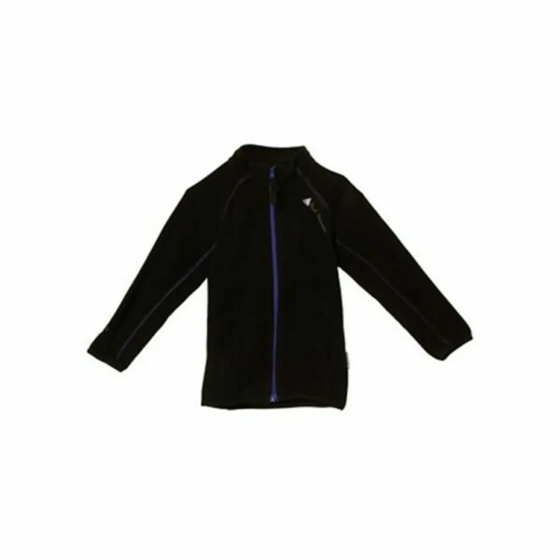 Image of Peak Mountain Girl's full-zip microfleece sweatshirt Peak Mountain Fafone Noir Female 8 ans FAFONE/AF/1-NOIR