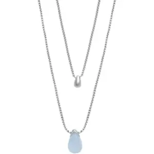 Image of Ladies Skagen Jewellery Sea Glass Necklace