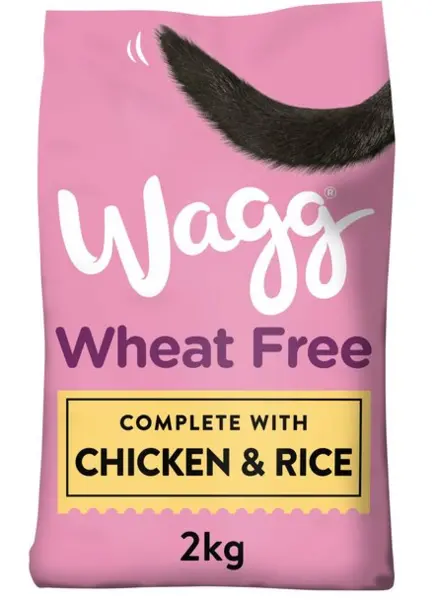Image of Wagg Wheat Free Dog Food Chicken and Rice 2kg