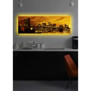 Image of 3090DACT-3 Multicolor Decorative LED Lighted Canvas Painting