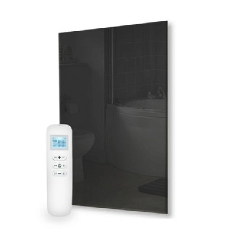 Image of Mirrorstone Heating Mirrorstone Quartz Glass White Panel Glass 580W Infrared Heating Panel