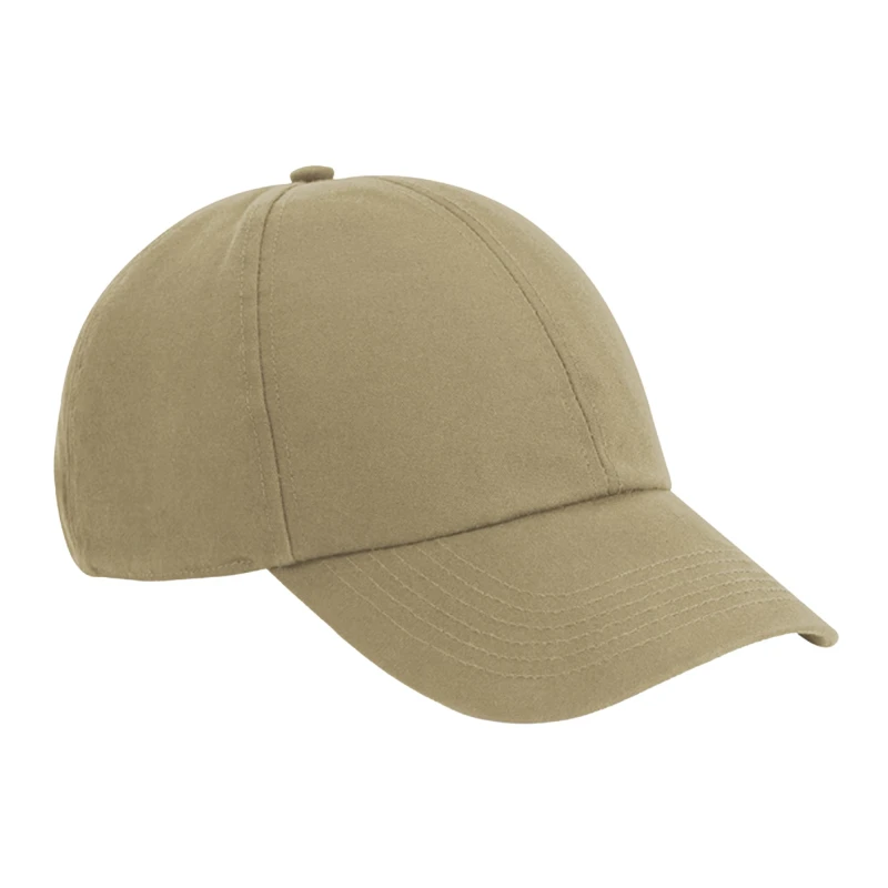 Image of Beechfield Beechfield Men 6 Panel Cap in Light Brown Light Brown One Size Male 5063300227565