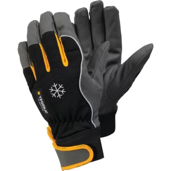 Image of 9122 Tegera Pro Microthan+ Black/Grey Cold Resistant Gloves - Size 9