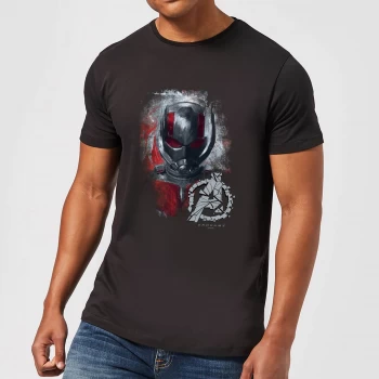 Image of Avengers Endgame Ant Man Brushed Mens T-Shirt - Black - 5XL