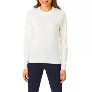 Image of Light and Shade Supersoft Jumper Ladies - White