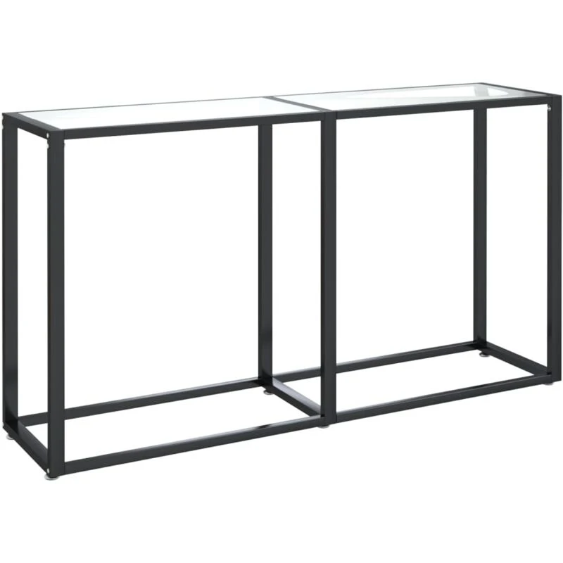 Image of VIDAXL Console Table Transparent 140x35x75.5cm Tempered Glass Vidaxl 8720286462713