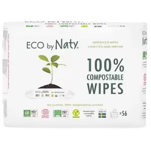 Image of ECO by Naty Wipes - Unscented Triple Pack 3 x 56's