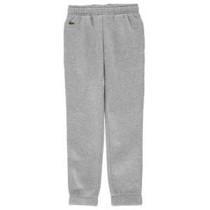 Image of Lacoste Basic Cuffed Jogging Pants - Silver Chine