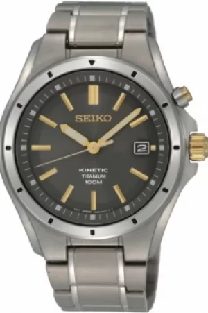 Image of Mens Seiko Titanium Kinetic Watch SKA765P1