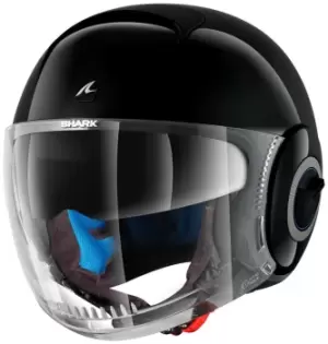 Image of Shark Nano Jet Helmet, black, Size L, black, Size L