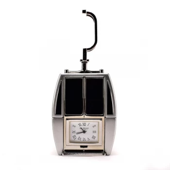 Image of WILLIAM WIDDOP Miniature Clock - Cable Car Carriage