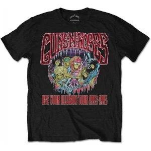 Image of Guns N' Roses - Illusion Monsters Mens Small T-Shirt - Black