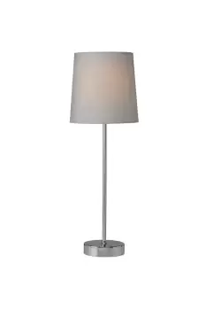 Image of 'Tall Stick' Table Lamp Grey