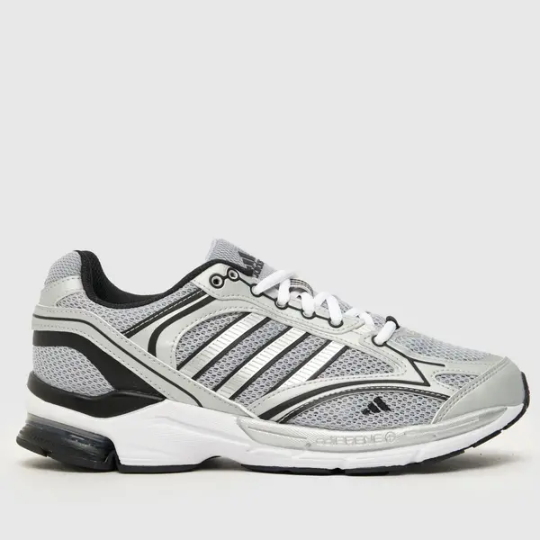 Image of adidas spiritain 2000 trainers in Black & grey Black & Grey UK 6 (EU 39?)