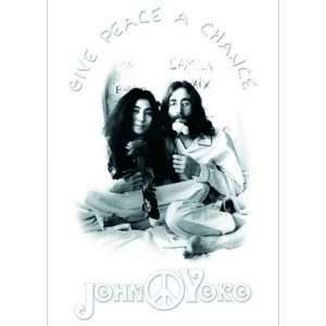 Image of John Lennon - Give Peace a Chance Postcard