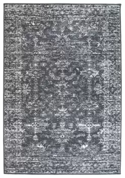 Image of Homemaker Traditional Design Rug - 80x150cm - Charcoal
