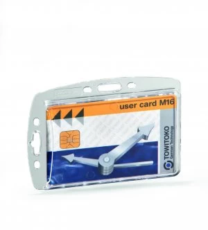 Image of Durable Enclosed Proximity Card Holder Pack of 50 999108012