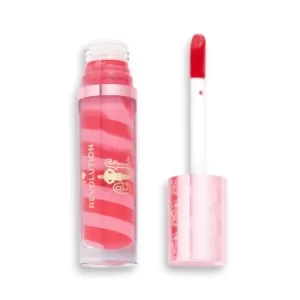 Image of Elf x I Heart Revolution Candy Cane Lipgloss Cheer