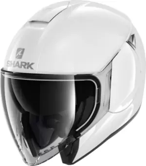 Image of Shark CityCruiser Blank Jethelm, white, Size S, white, Size S