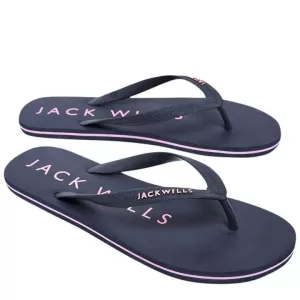 Image of Jack Wills Flip Flops - Navy
