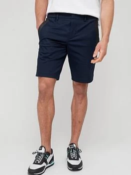 Image of BOSS Liem Chino Shorts - Dark Blue, Dark Blue, Size 52, Men