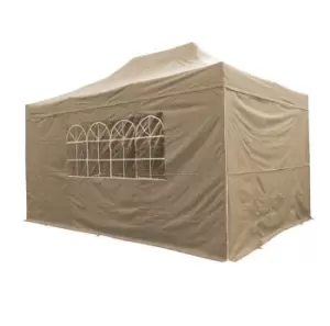 Image of Airwave Gazebo 3x4.5 - Beige - Garden & Outdoor