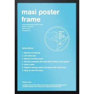 Image of Black Frame A1 (59.4 x 84.1cm)