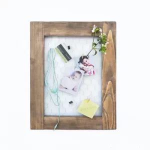 Image of WR019 Brown Decorative Wooden Wall Accessory