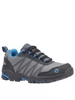 Image of Cotswold Littledean Lace Hiker Shoe - Blue Size 1 Older