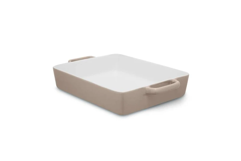 Image of Tower Tower Nattura 38cm Rectangular Baking Dish in Beige Size: 1 Pack Beige 1 Pack Unisex 5055322570941
