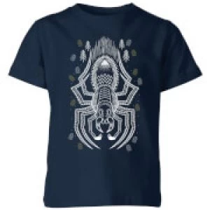 Image of Harry Potter Aragog Kids T-Shirt - Navy - 3-4 Years - Navy