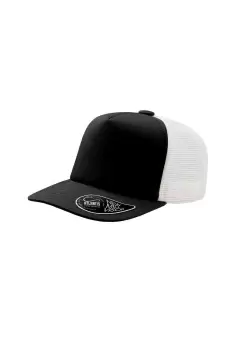 Image of Record Mid Visor 5 Panel Trucker Cap (Pack of 2)