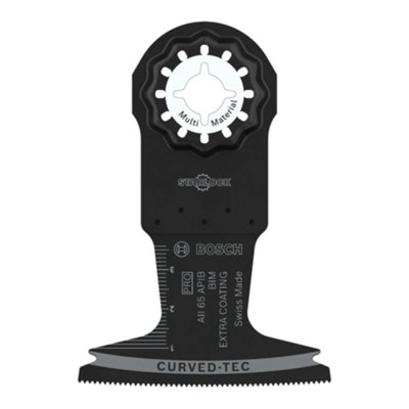 Image of Bosch PRO AII APIB Starlock Oscillating Multi Tool Plunge Blade 2608669078 Width: 65mm